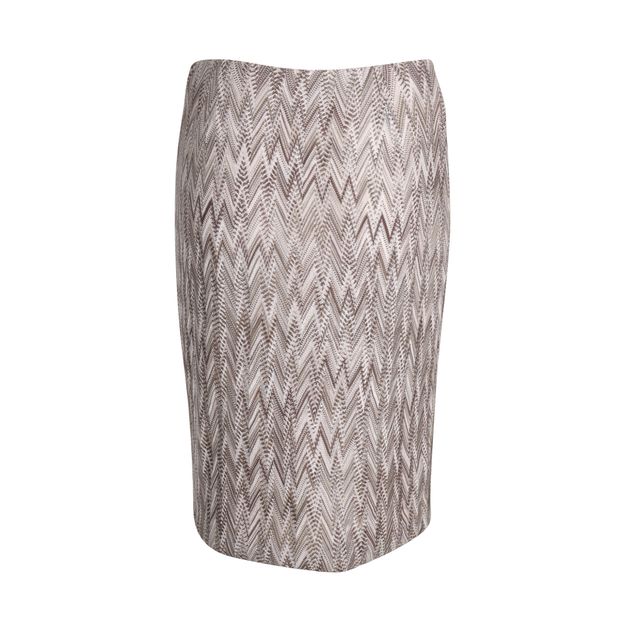 Grey zig shop zag skirt