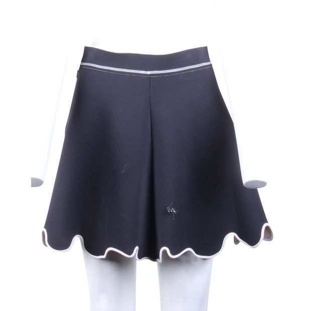 KENZO Neoprene Black Skirt