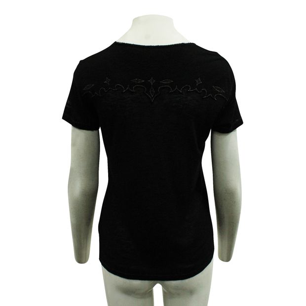 ZADIG & VOLTAIRE Black T-shirt