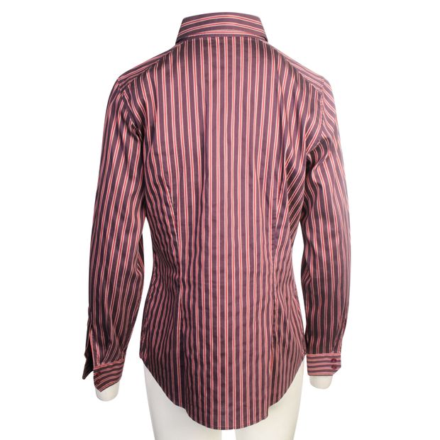 ETRO Purple Striped Shirt