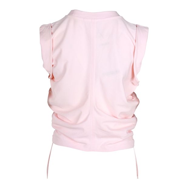 AlexanderWang.T Crop Top in Pink Cotton