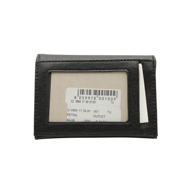Coccinelle Small Black Fold Wallet