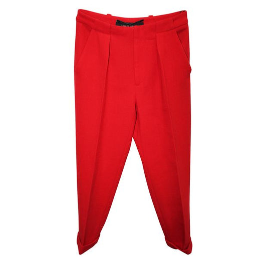 Roland Mouret Elegant Red Pants