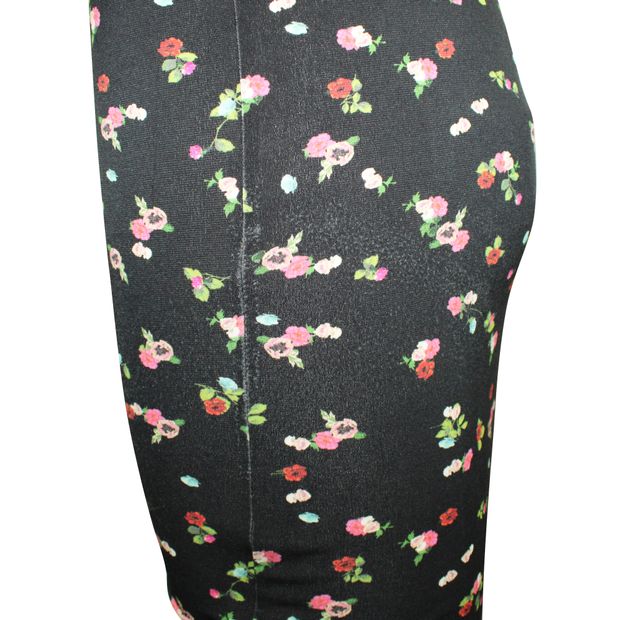 PREEN BY THORNTON BREGAZZI Long Floral Print Skirt