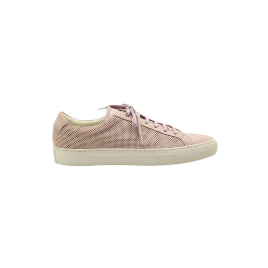 Common Projects Light Pink Low Top Sneakers