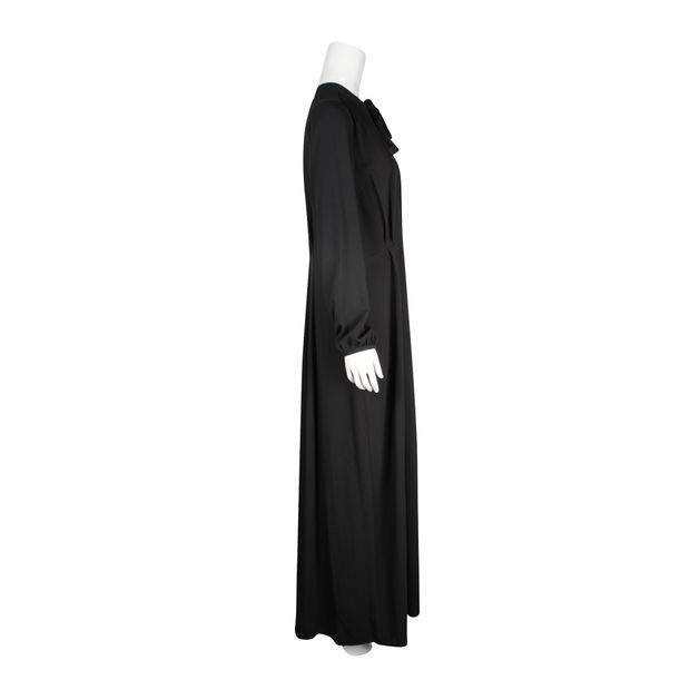 Michael Kors Black Long Sleeve Maxi Dress