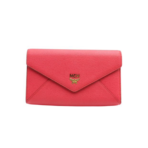 Mcm red crossbody cheap bag