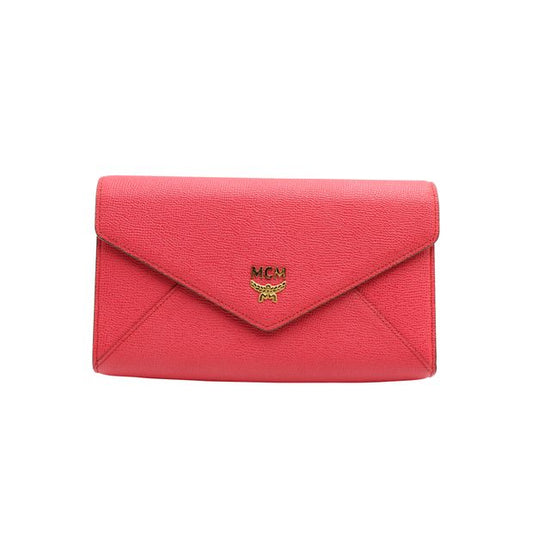 Mcm Red Envelope Crossbody Bag
