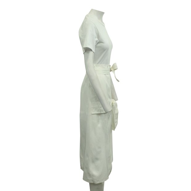 3.1 Phillip Lim Belted White Layering Dress