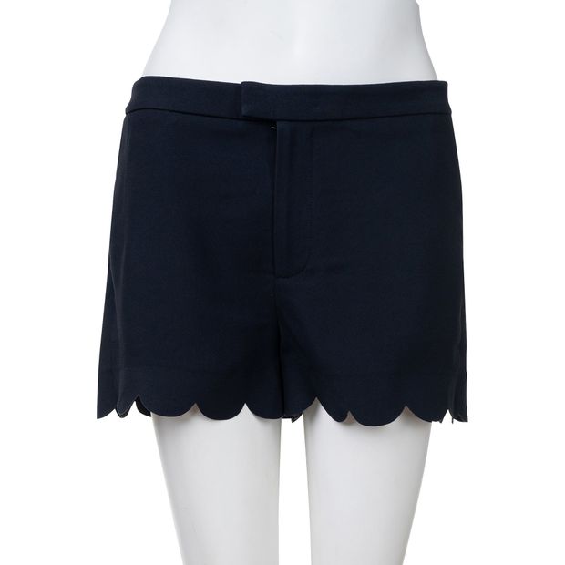 Red Valentino Scallop Cady Shorts