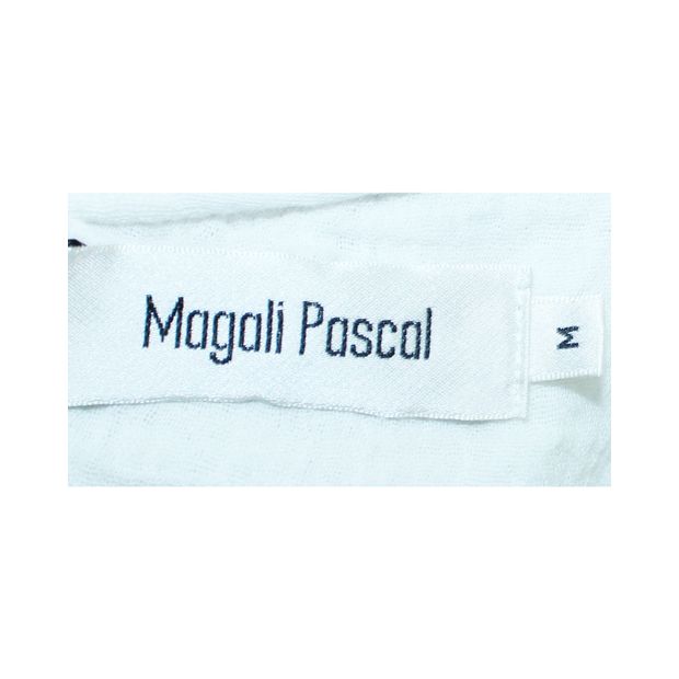 MAGALI PASCAL White Blouse with Embroidery