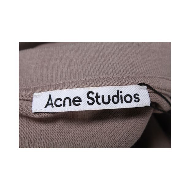 Acne Studios Edra Airbrush Oversized Tee in Grey Cotton
