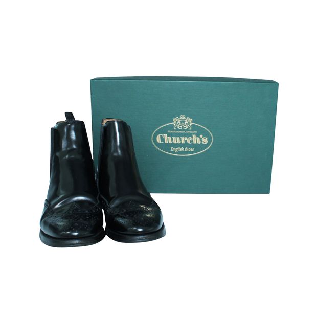 CHURCH'S Ketsby Polished Chelsea Boots