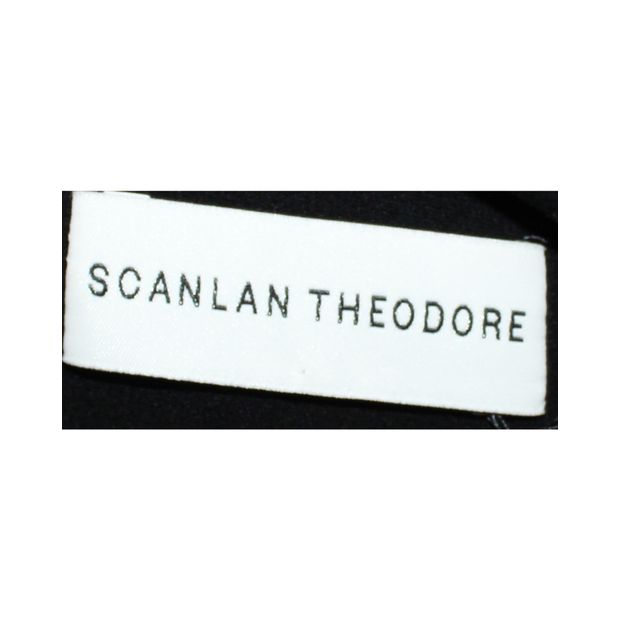 Scanlan & Theodore Black Long Sleeved Jumpsuit