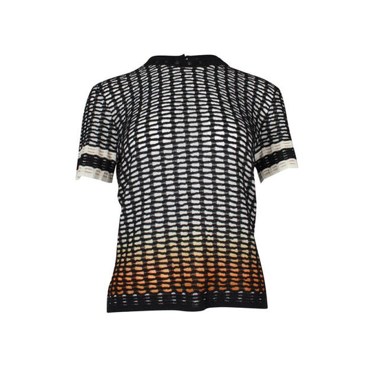 Mission Gradient Short Sleeve Top in Multicolor Rayon