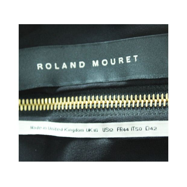 ROLAND MOURET Crepe Dress