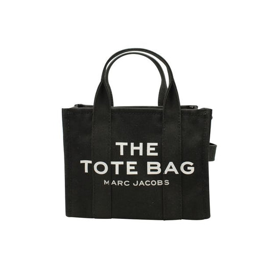 Marc Jacobs The Mini Tote Bag in Black Cotton