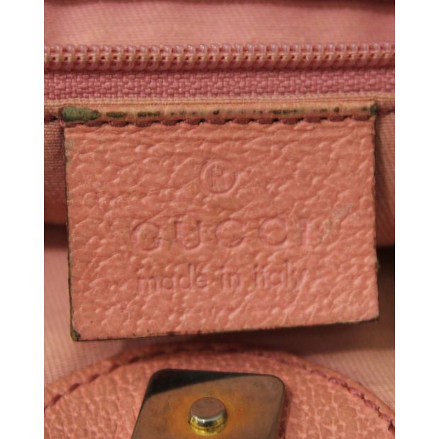 Gucci Pink Eclipse Monogram Bag