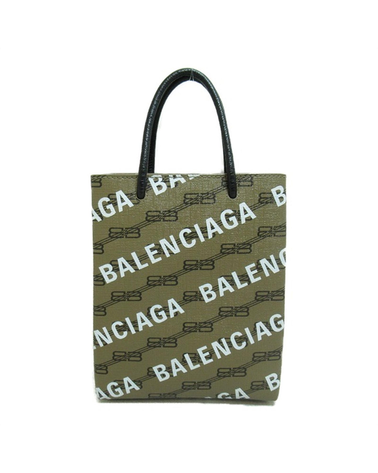 Balenciaga Women's BB Monogram Tote Bag in Brown