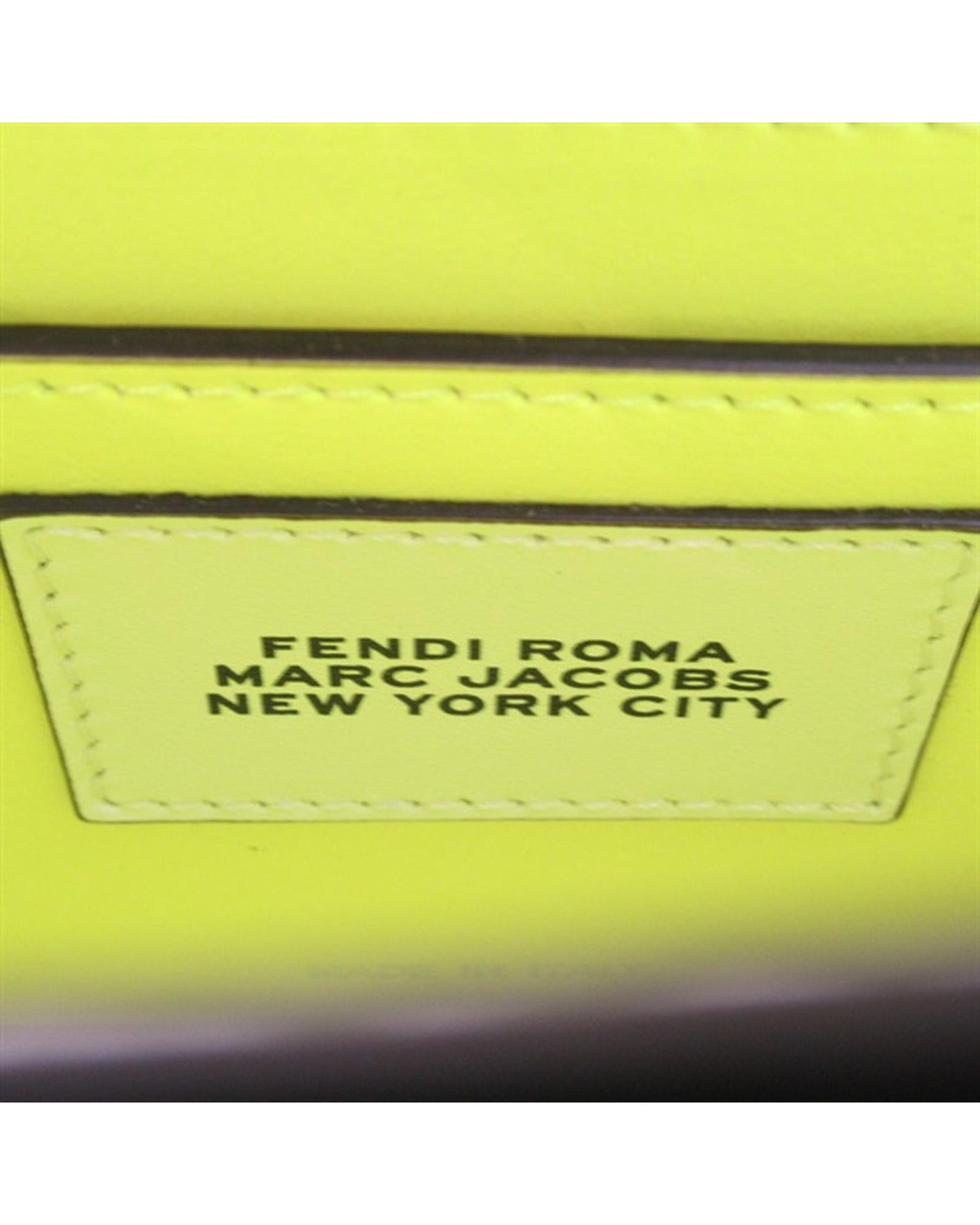 Fendi Women's Leather Peekaboo Petite Bag in Yellow