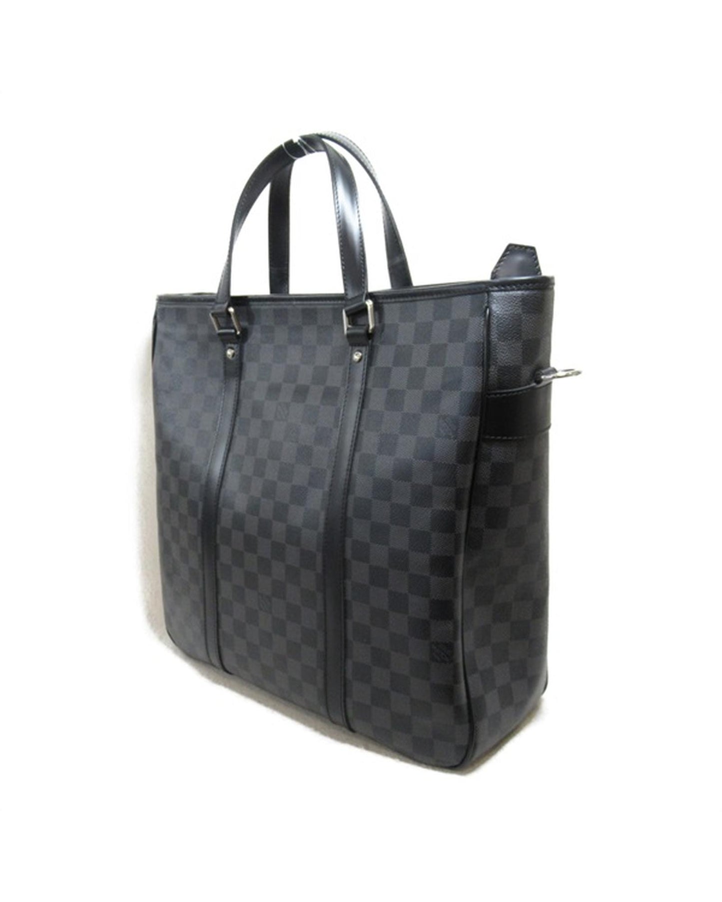 Louis Vuitton Women's Graphite Tadao PM Bag in Excellent Condition in Grey