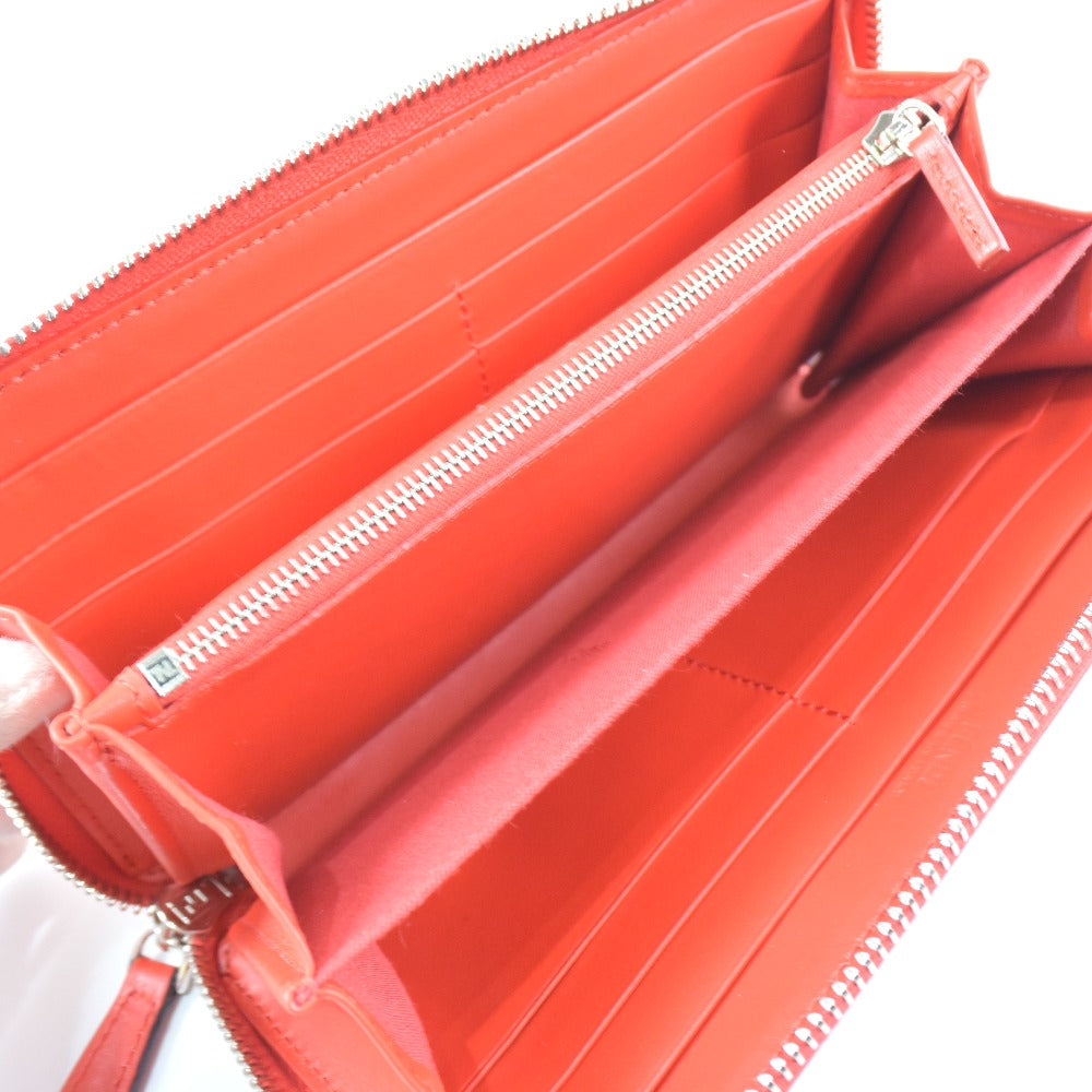 Fendi Women's Orange Leather Wallet by Fendi in Orange