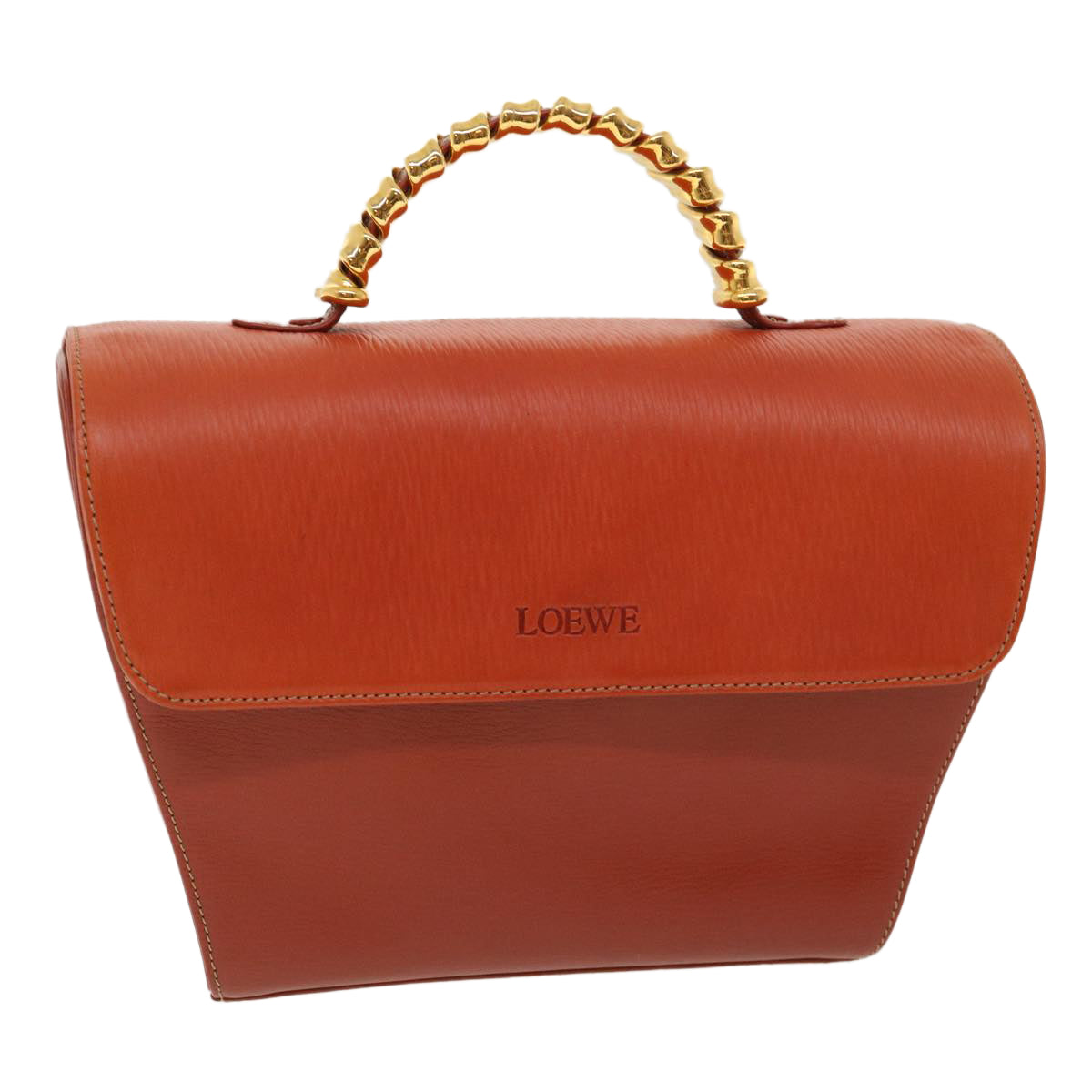 Loewe Women's Red Leather Loewe Handbag in Red