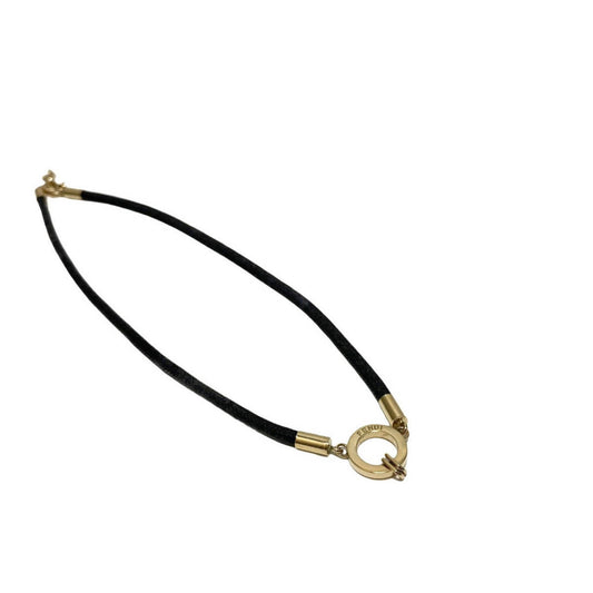 Fendi Women's Elegant Gold-Plated Choker Necklace in Gold