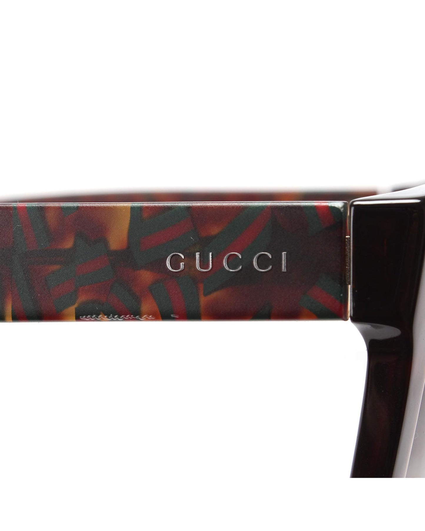 Gucci Women's Square Tinted Sunglasses in Black in Black