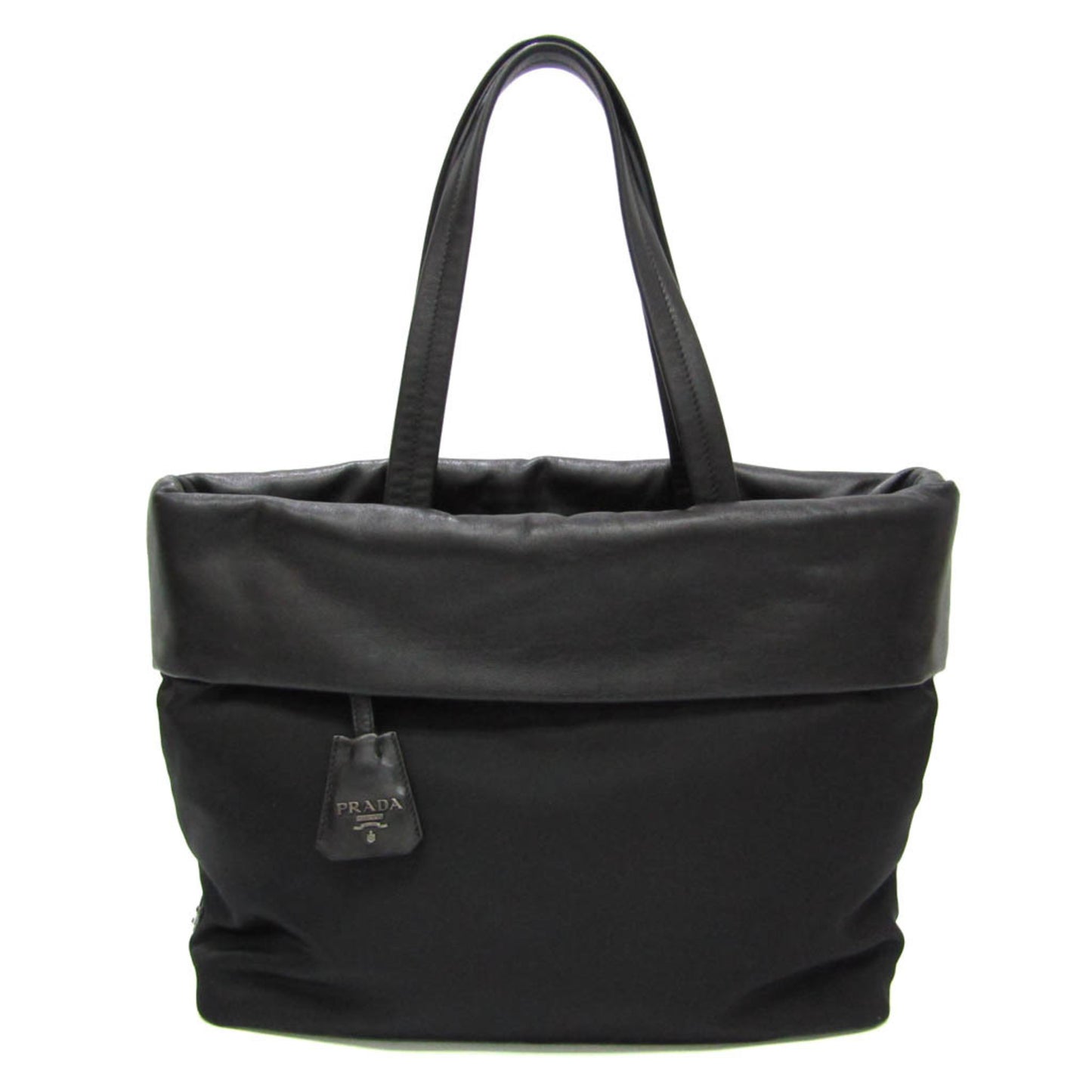 Prada Women's Black Synthetic Shoulder Bag in Black