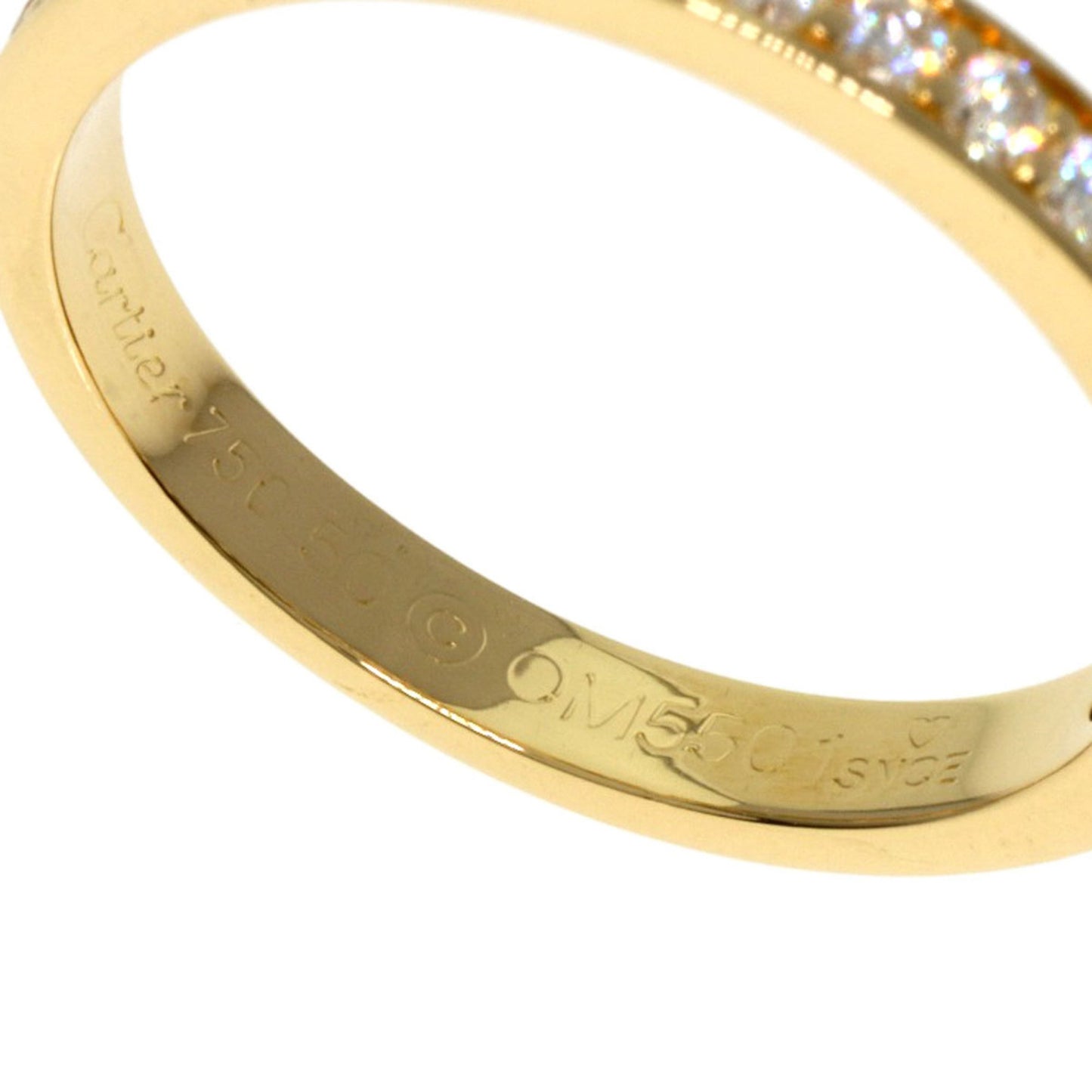 Cartier Women's 18K Gold Diamond Bandeau Ring in Gold