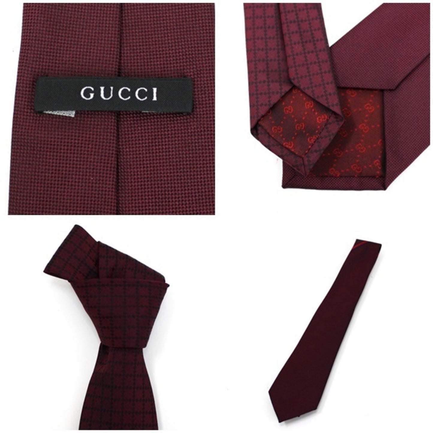 Gucci Men's Silk Red Cravat for Men in Red