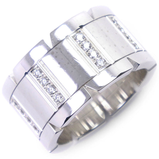 Cartier Women's Tank Francaise White Gold Ring in Silver
