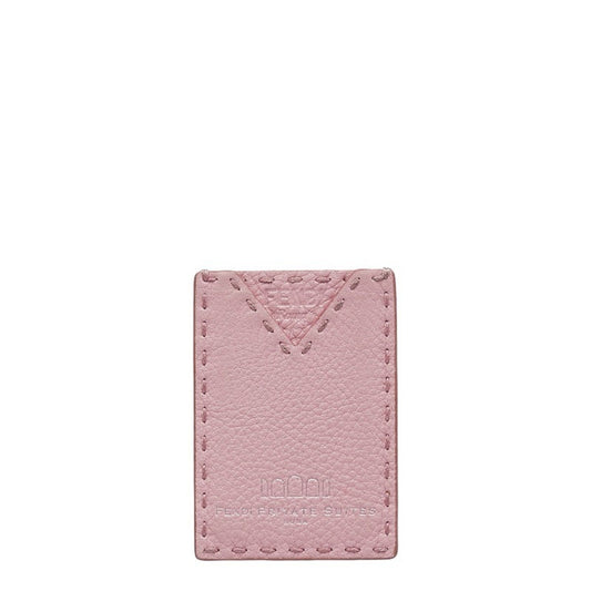 Fendi Women's Chic Leather Card Case in Soft Pink in Pink