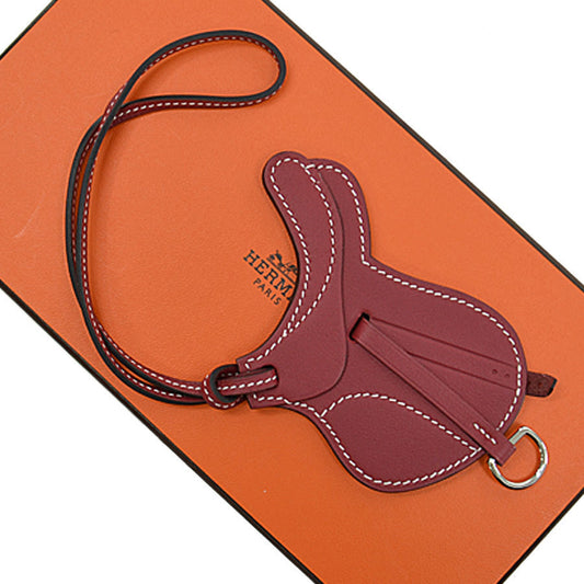 Hermes Women's Sellier Leather Wallet in Red