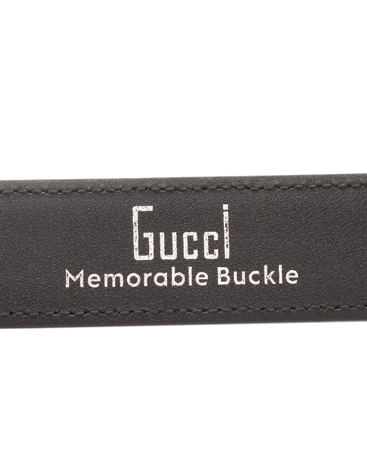 Gucci Women's Leather G Buckle Belt in Black