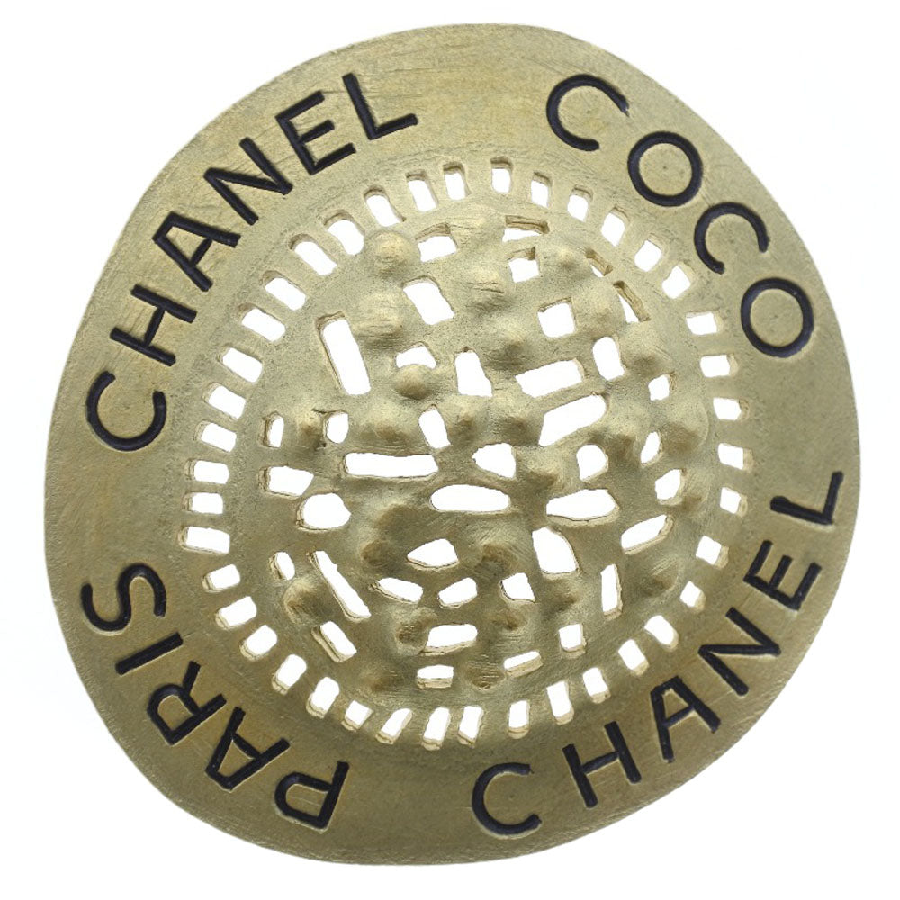 Chanel Women's Gold Plated Chanel Bangle in Gold