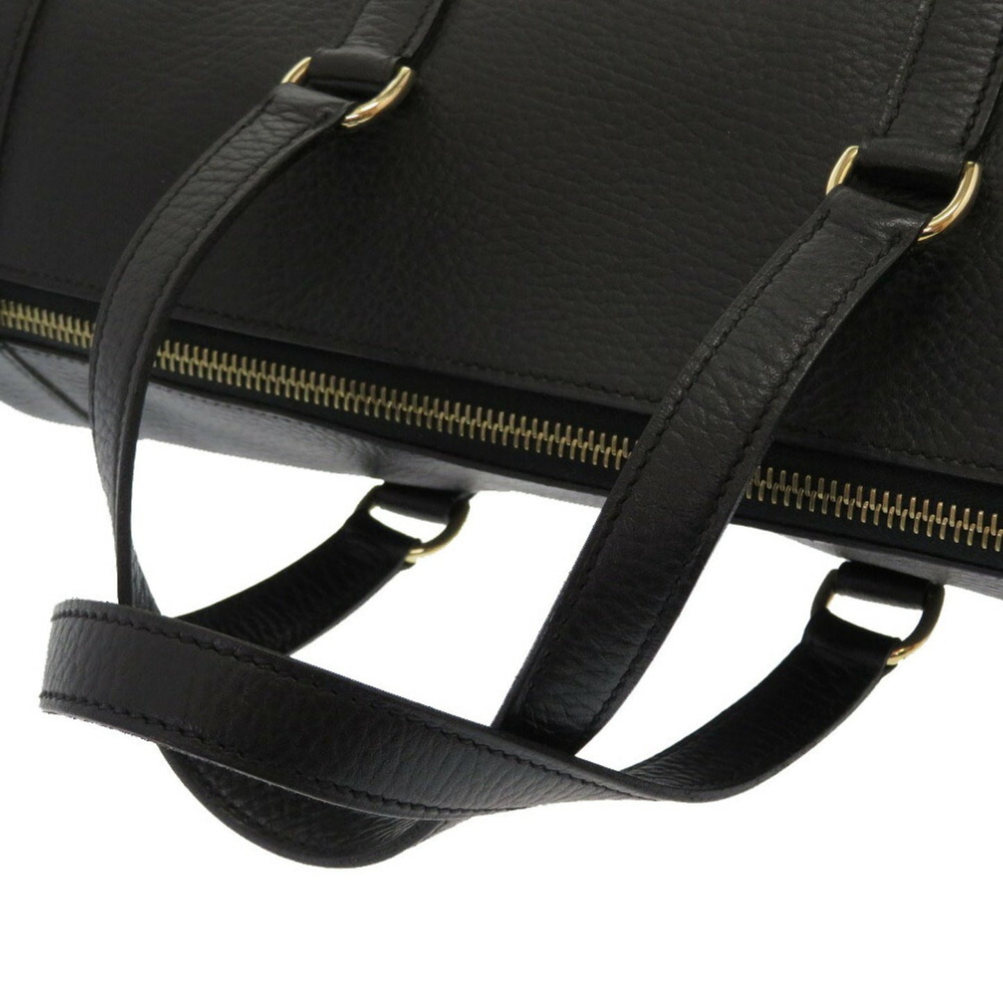 Hermes Women's Black Leather Hermes Handbag in Black