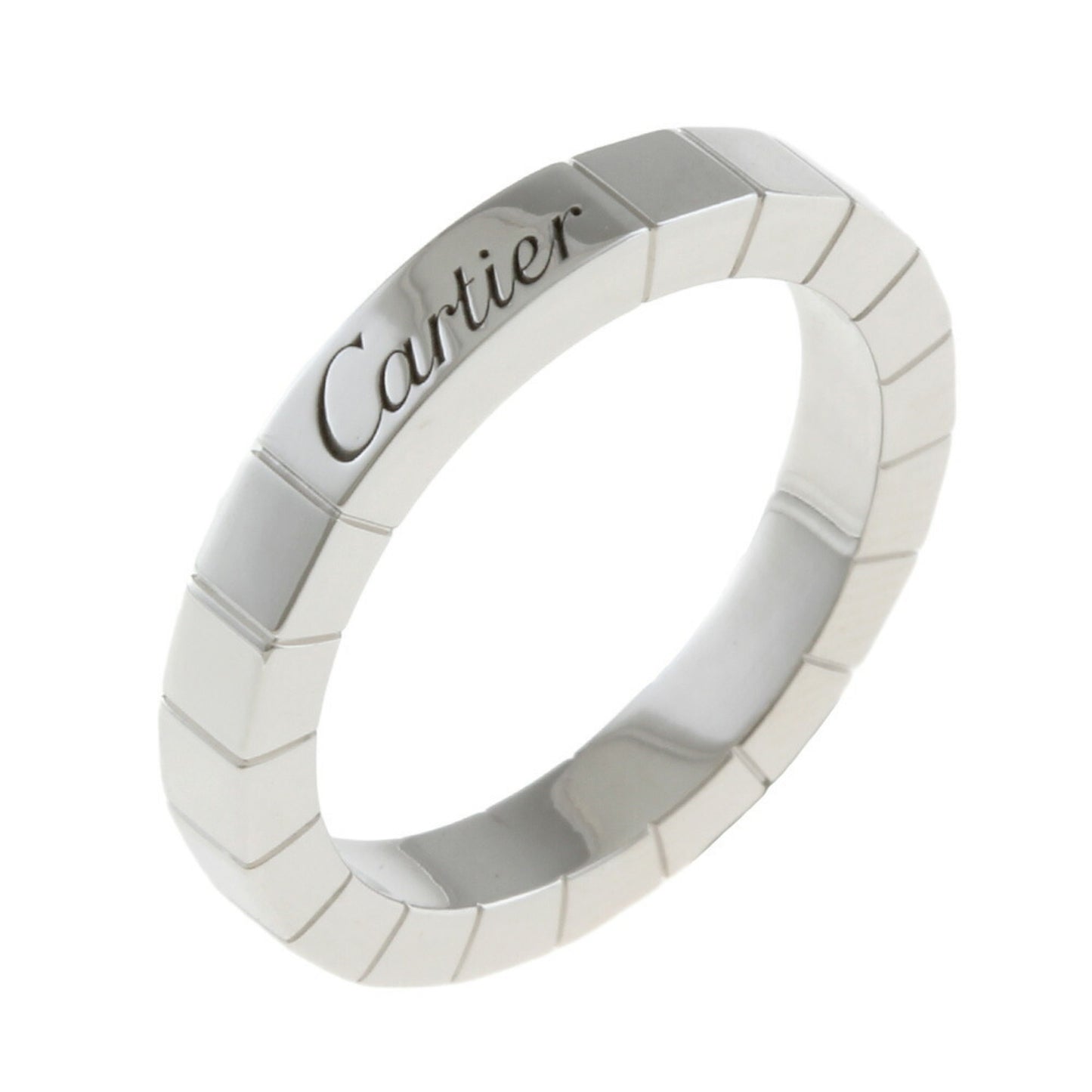 Cartier Women's Silver White Gold Cartier Laniere Ring in Silver