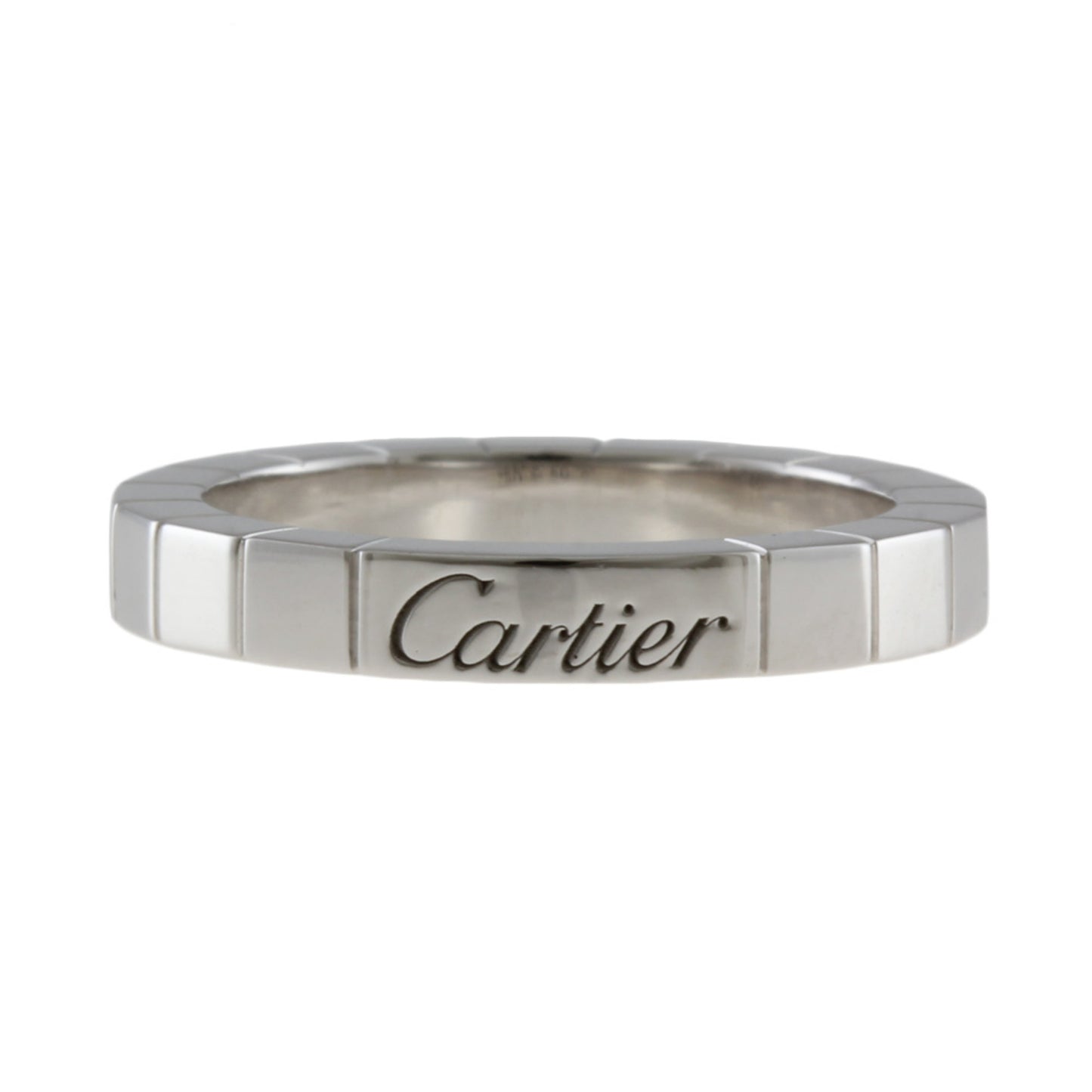 Cartier Women's Silver White Gold Cartier Laniere Ring in Silver