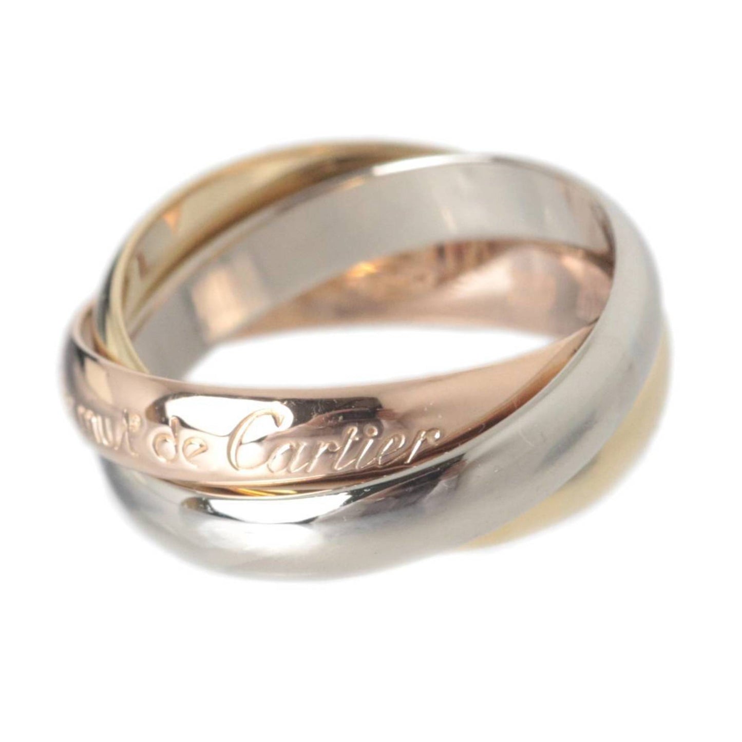 Cartier Women's Trinity Gold Ring by Cartier in Multicolour
