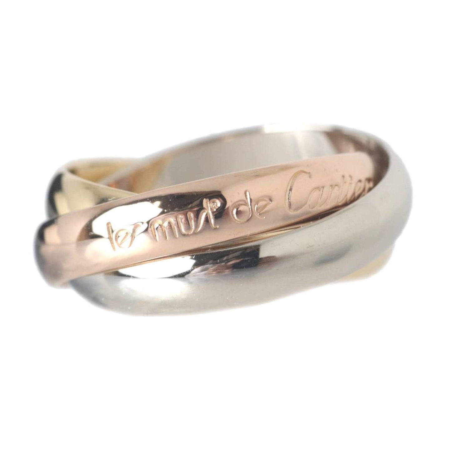 Cartier Women's Trinity Gold Ring by Cartier in Multicolour