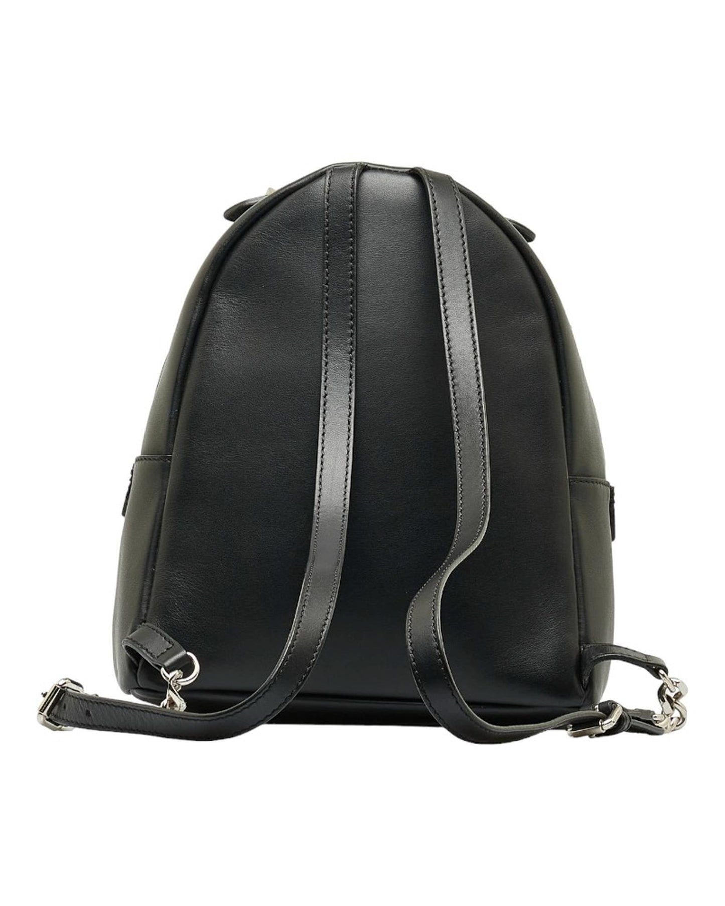 Fendi Women's Fun Fair Studded Mini Backpack Bag in Black