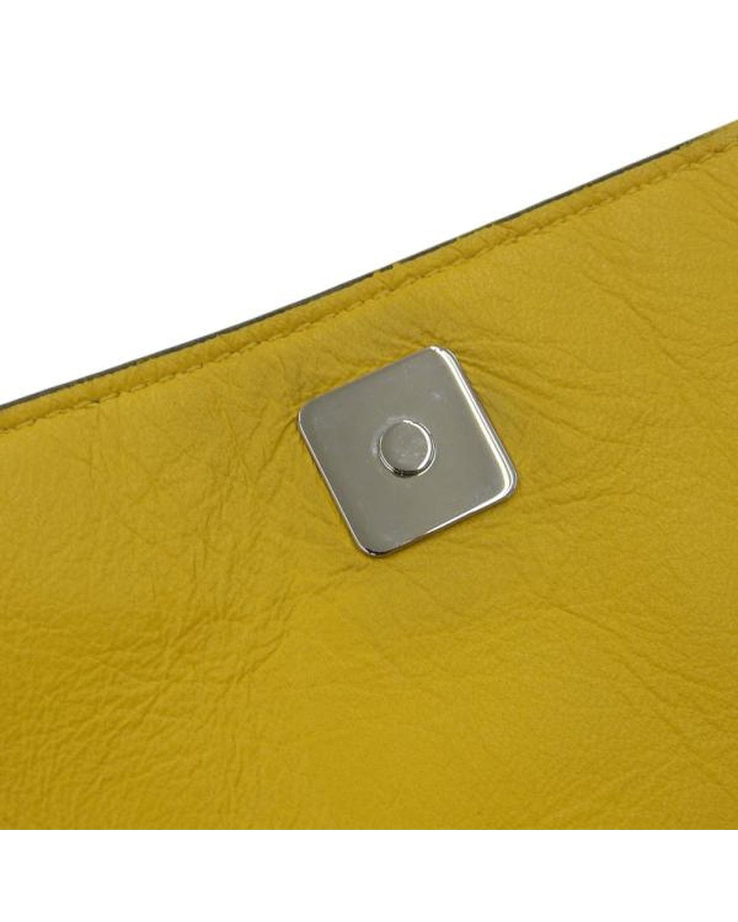 Fendi Women's Mini Expandable Flap Bag in Yellow in Yellow