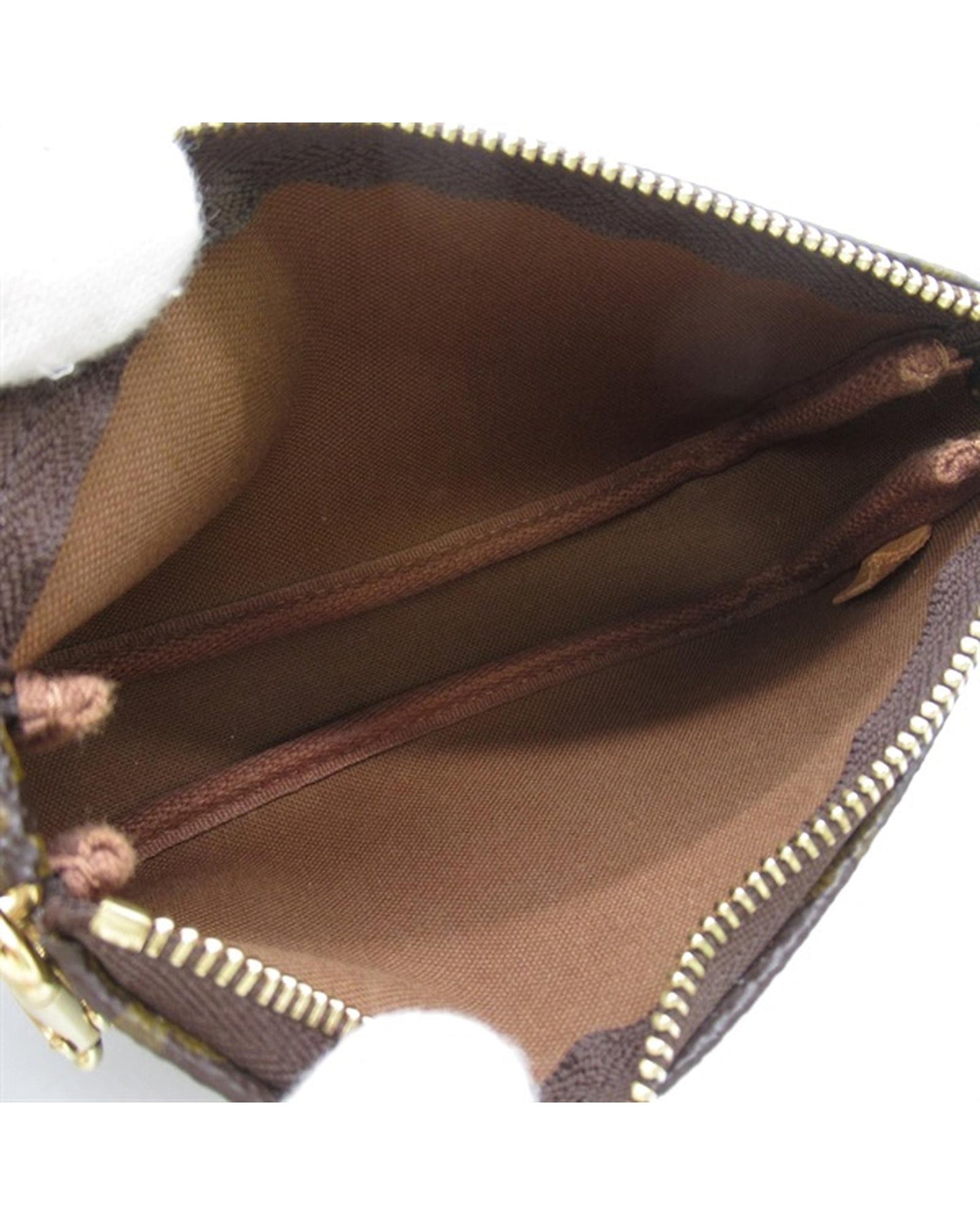 Louis Vuitton Women's Mini Monogram Brown Pochette Bag in Brown