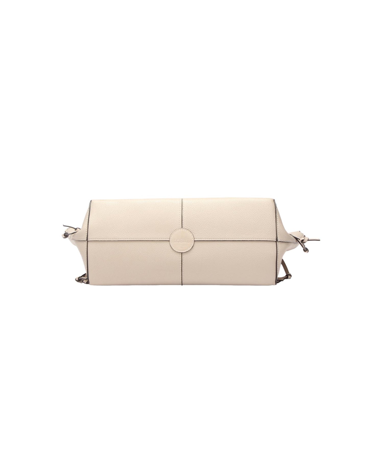 Loewe Women's White Leather Cushion Tote Bag in White