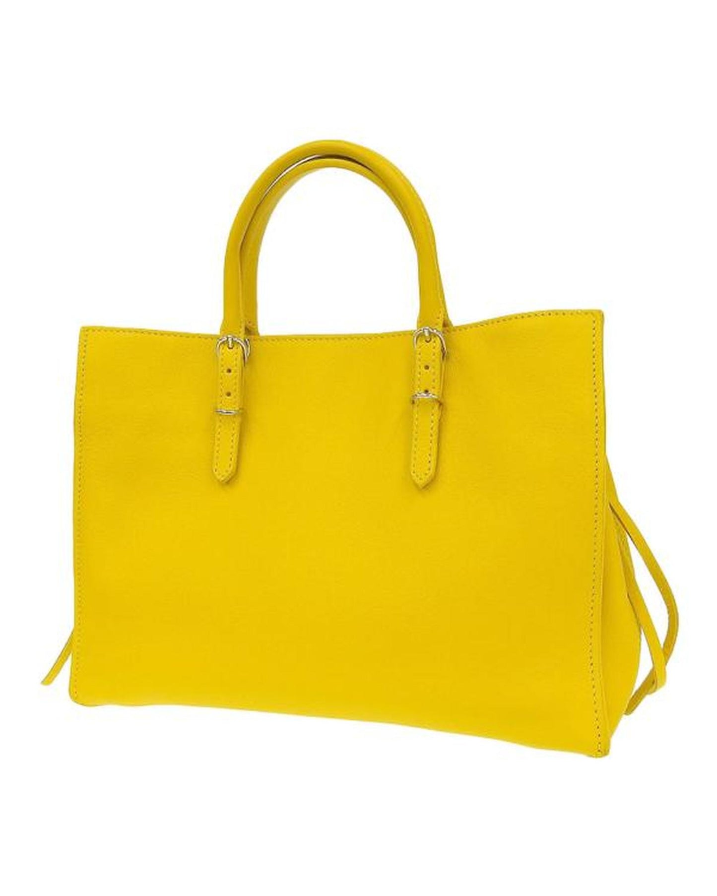 Balenciaga Women's Yellow Zip Around Tote Bag in A Condition in Yellow