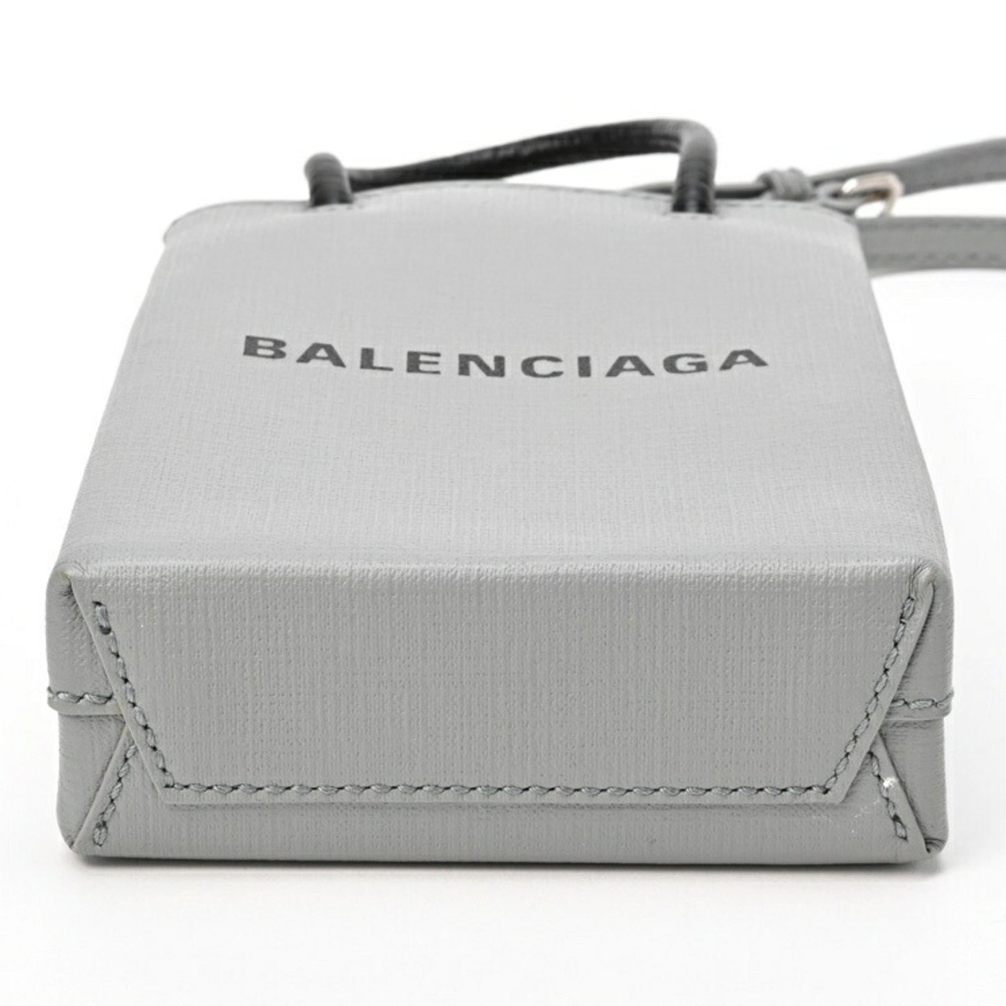 Balenciaga Women's Gray Leather Shoulder Bag by Balenciaga in Grey