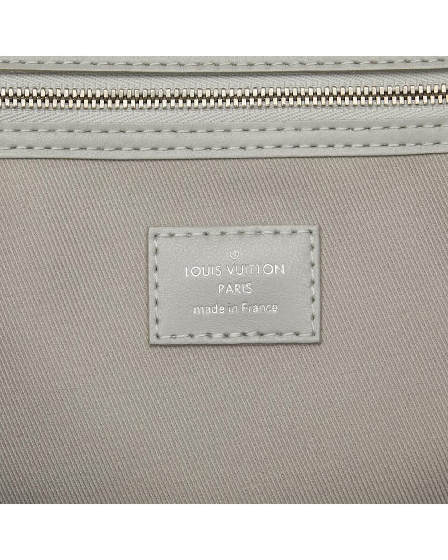 Louis Vuitton Women's Monogram Keepall Bag in Excellent Condition in White