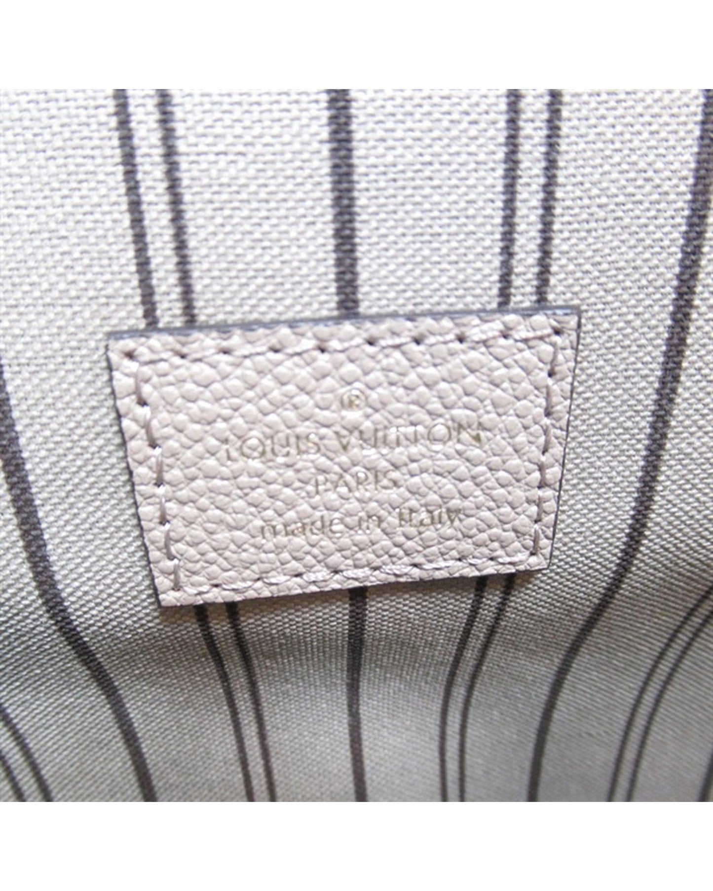 Louis Vuitton Women's Monogram Empreinte Grey Pochette Metis Bag in Grey